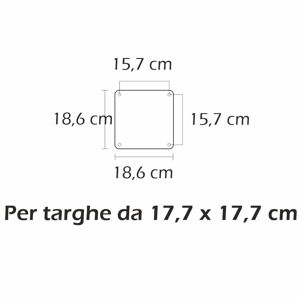 Porta Targa Scooter Porta Targa Moto Universale In Plastica Nera - Per Targhe Europee, Resistente, Made In Italy Portatarga Universale - Foto 11