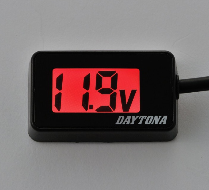 Voltmetro Digitale LED Universale 12V-24V Per Moto E Auto - Impermeabile E Di Alta Qualità
