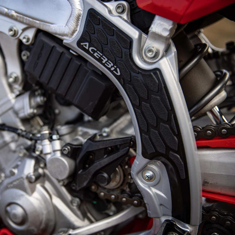 Copritelaio Acerbis X-Grip Per Yamaha YZ 125/250 2015 – Argento